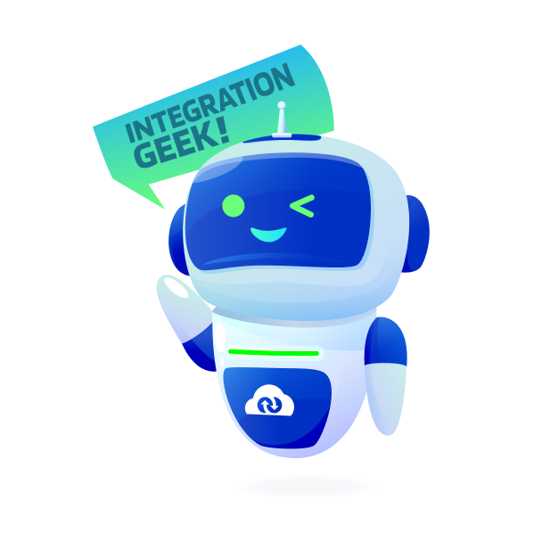 APPSeCONNECT “Integration Geek” mascot