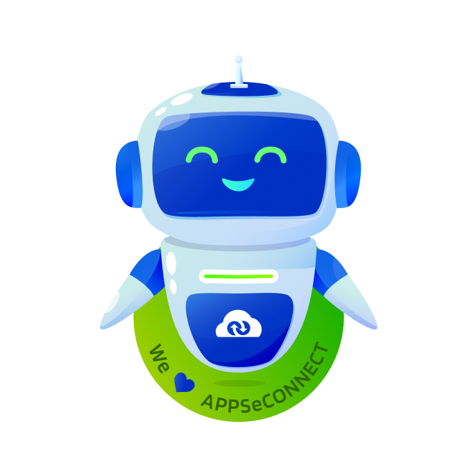 APPSeCONNECT “We Love APPSeCONNECT” mascot