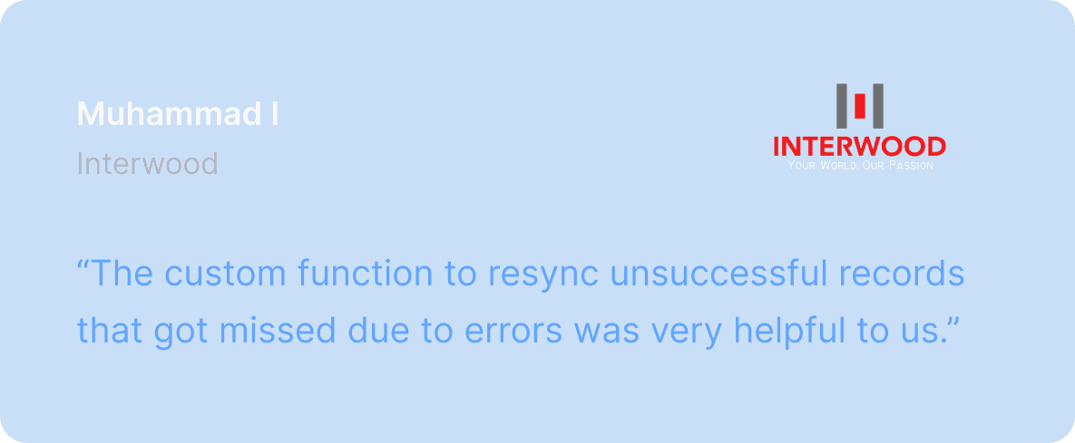 APPSeCONNECT customer quote