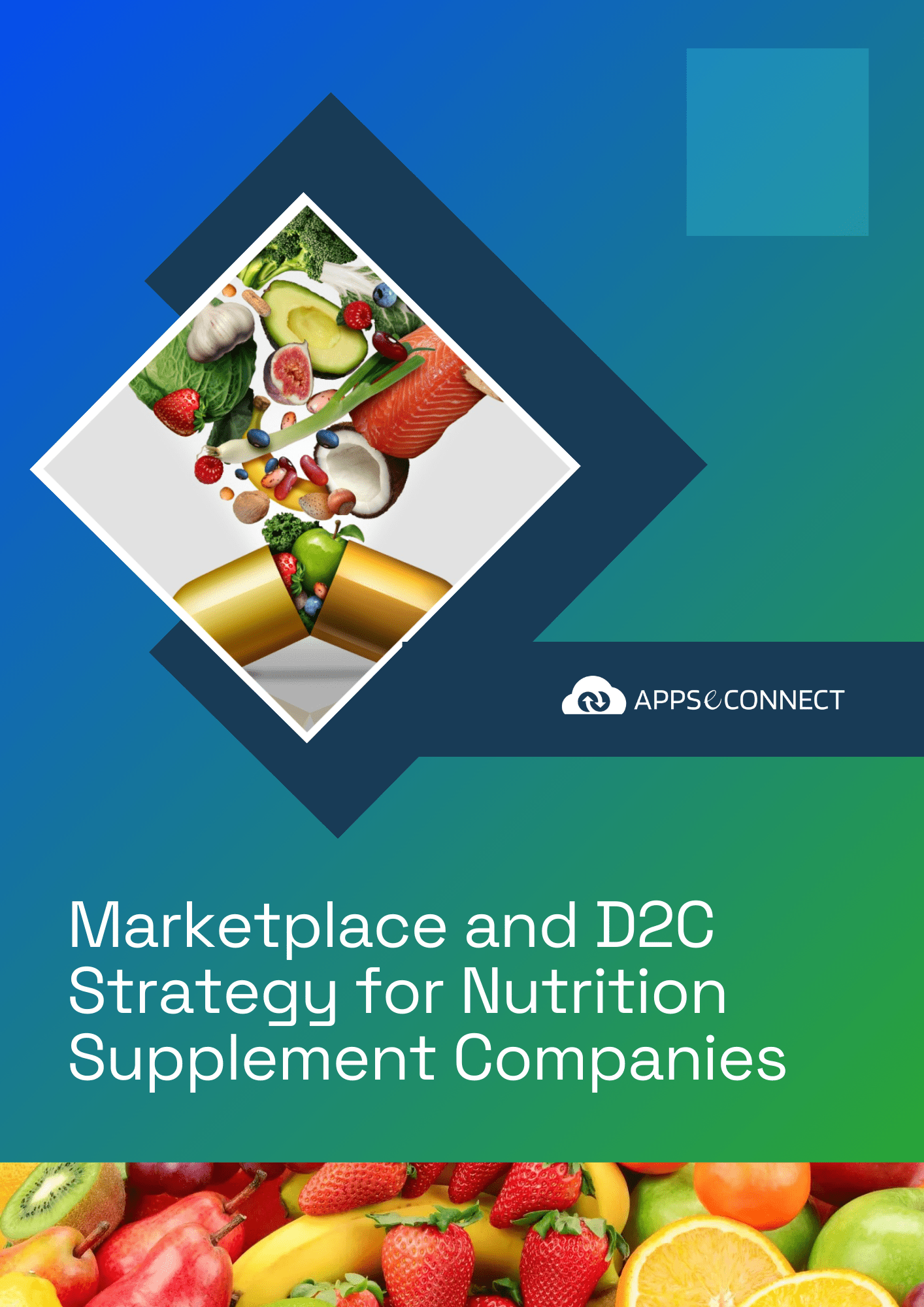Marketplace and D2C Strategy for Nutrition Supplement Companies — e-book cover