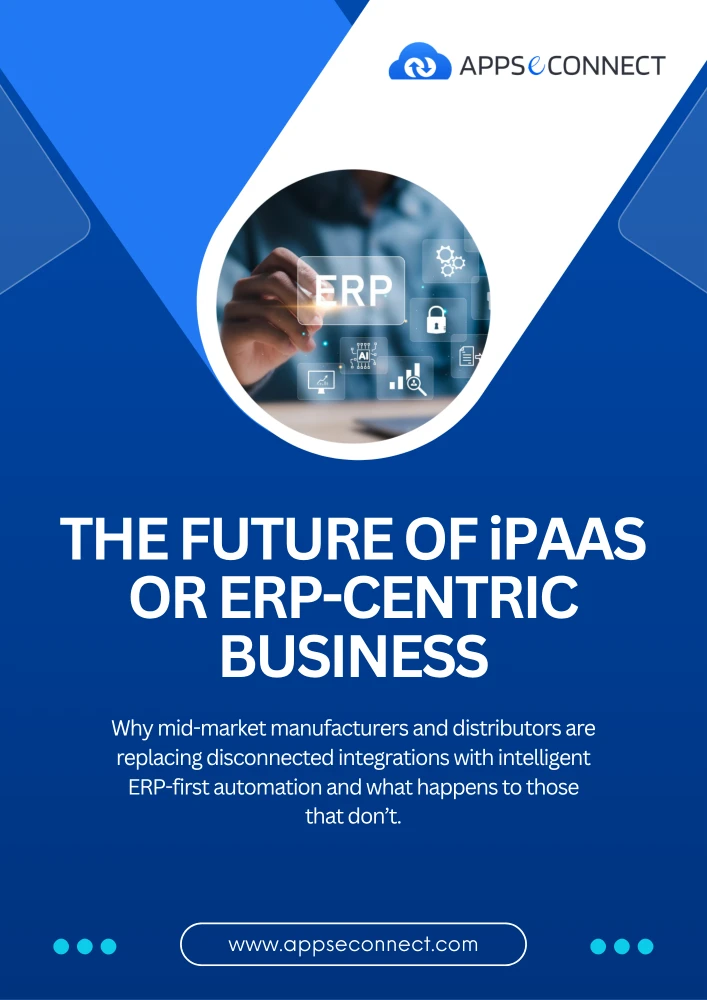 The Future of iPaaS for ERP-Centric Businesses — e-book cover