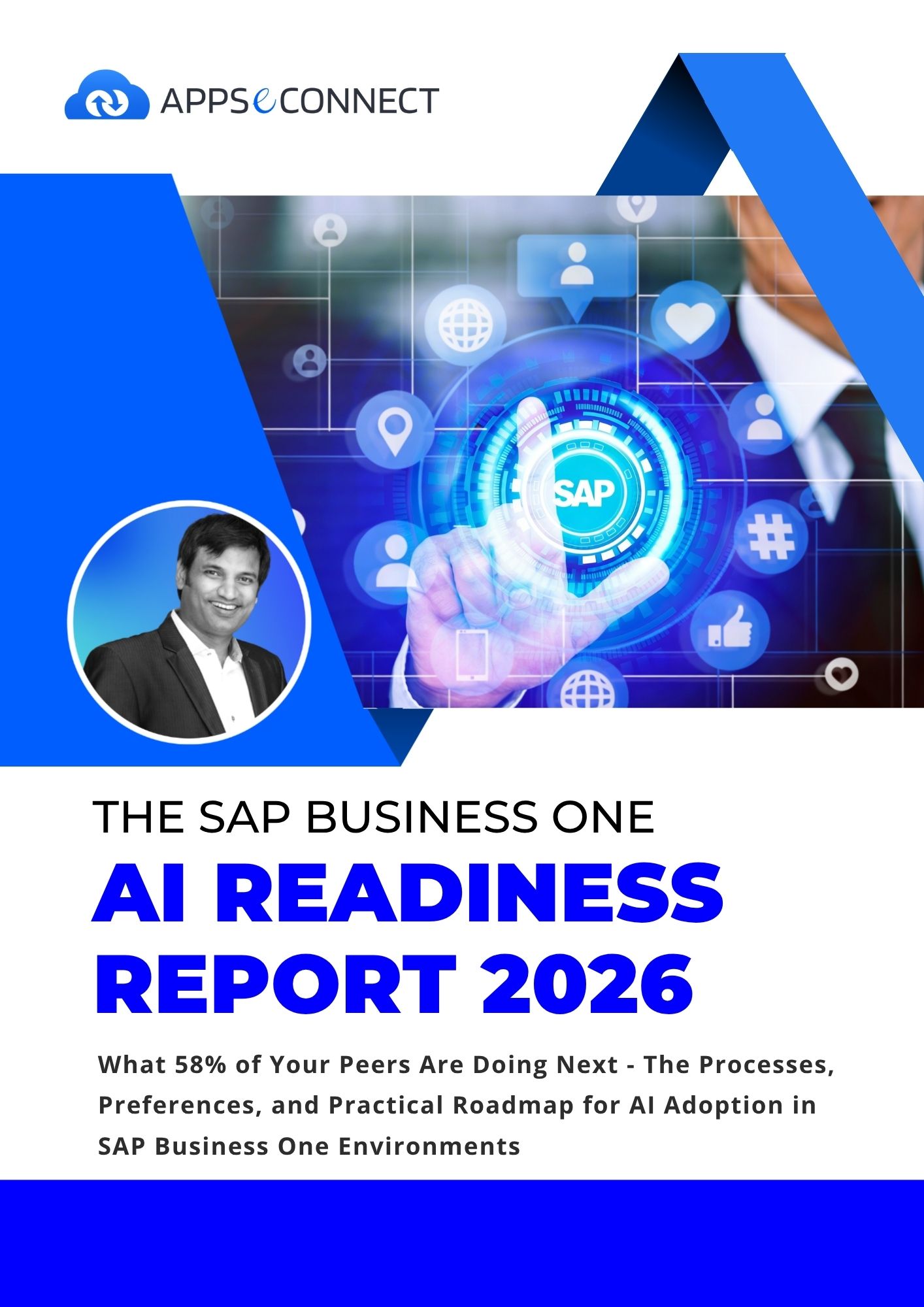 The SAP Business One AI Readiness Report 2026 — e-book cover