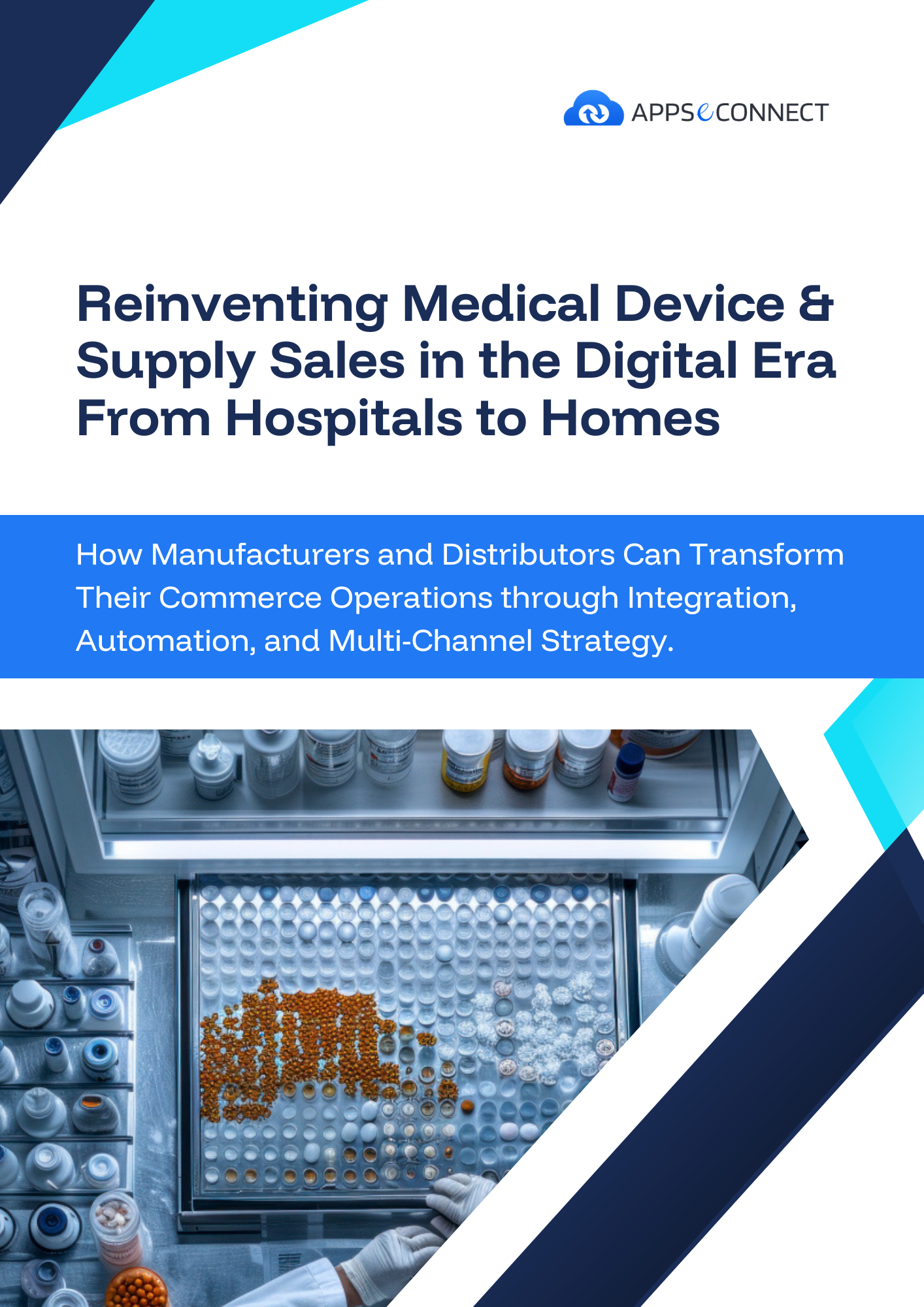 Transform Your Medical Device Commerce - From Hospitals to Homes — e-book cover