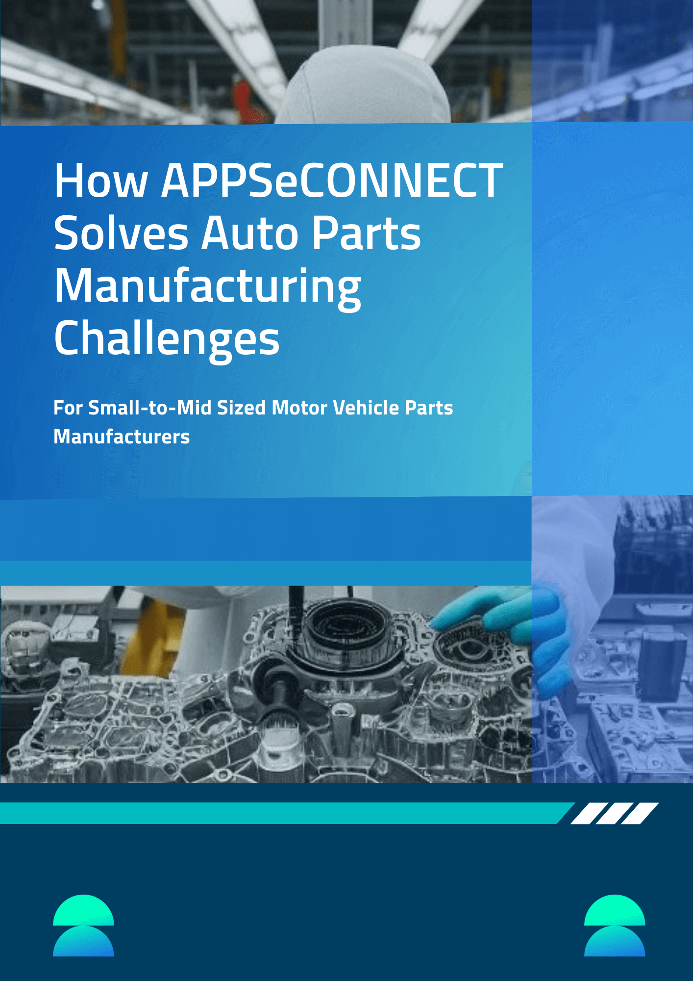 Unlocking Growth: How APPSeCONNECT Solves Auto Parts Manufacturing Challenges — e-book cover