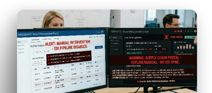 EDI pipeline failure alerts