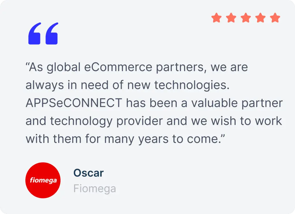 Customer testimonial
