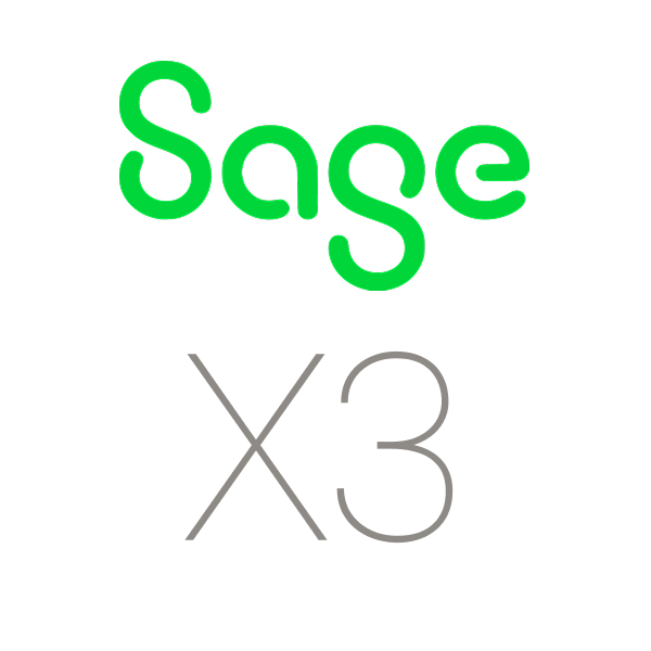 Sage X3 ERP software logo