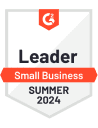 G2 leader small business summer footer