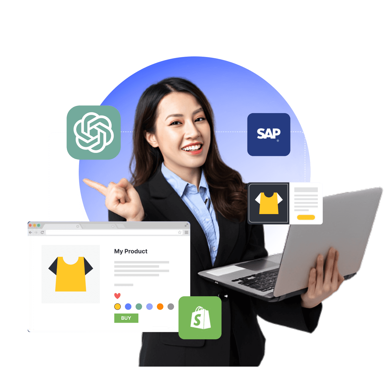 OpenAI Integration for SAP and Shopify to Quickly Generate Product Information — webinar