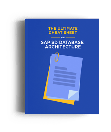 The ultimate cheat sheet on sap sd database architecture