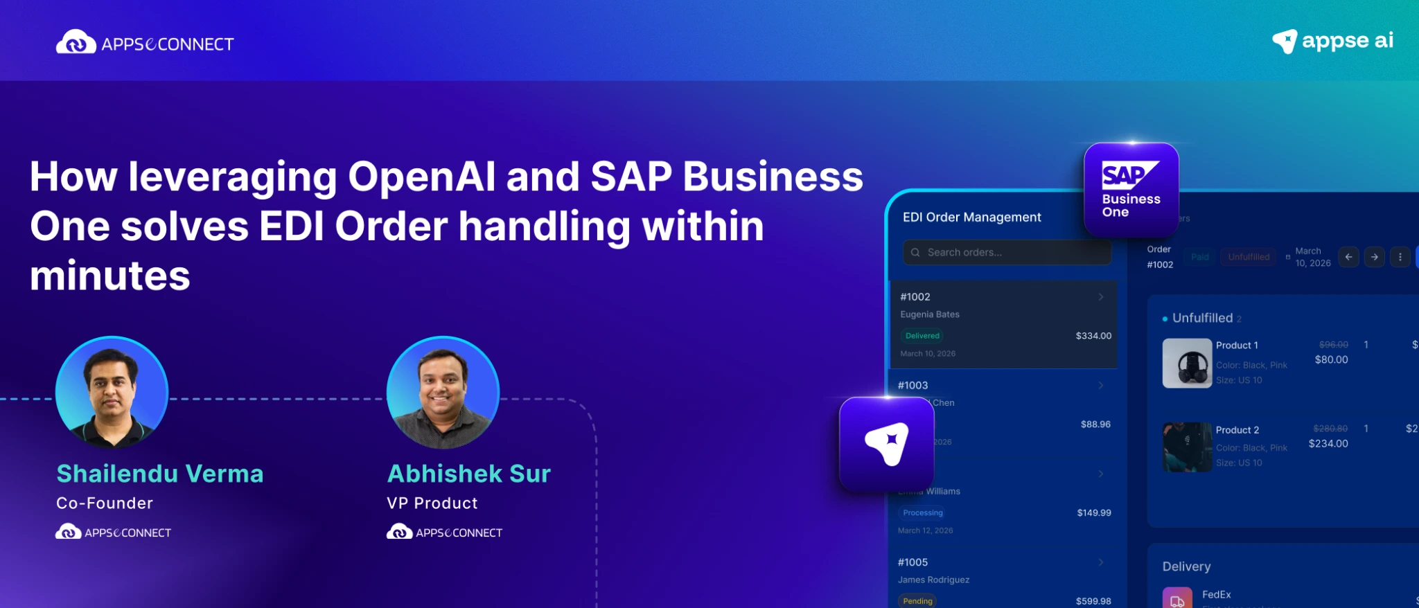 How leveraging OpenAI and SAP Business One solves EDI Order handling within minutes