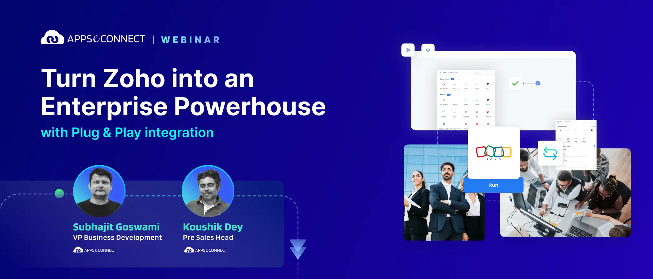 Turn Zoho into an Enterprise Powerhouse with Plug-and-Play Integration