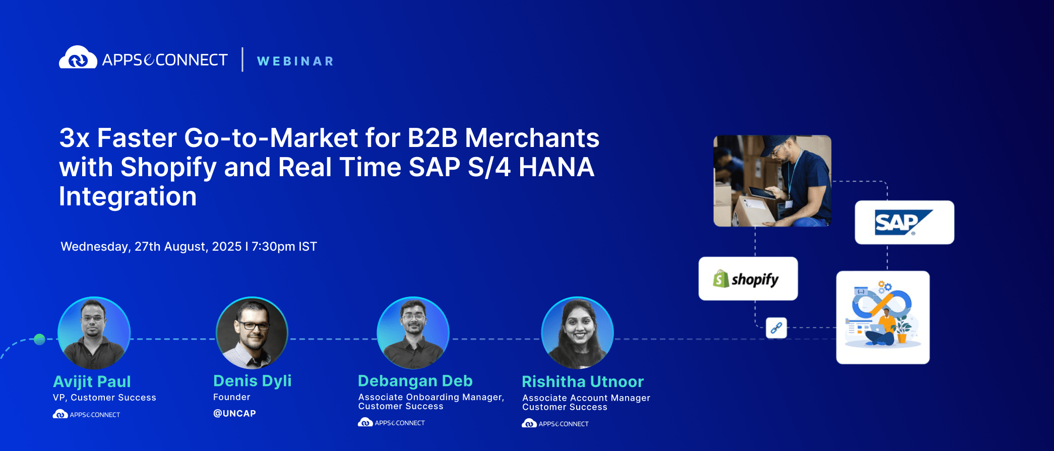 3x Faster Go-to-Market for B2B Merchants with Shopify & SAP S/4HANA Integration
