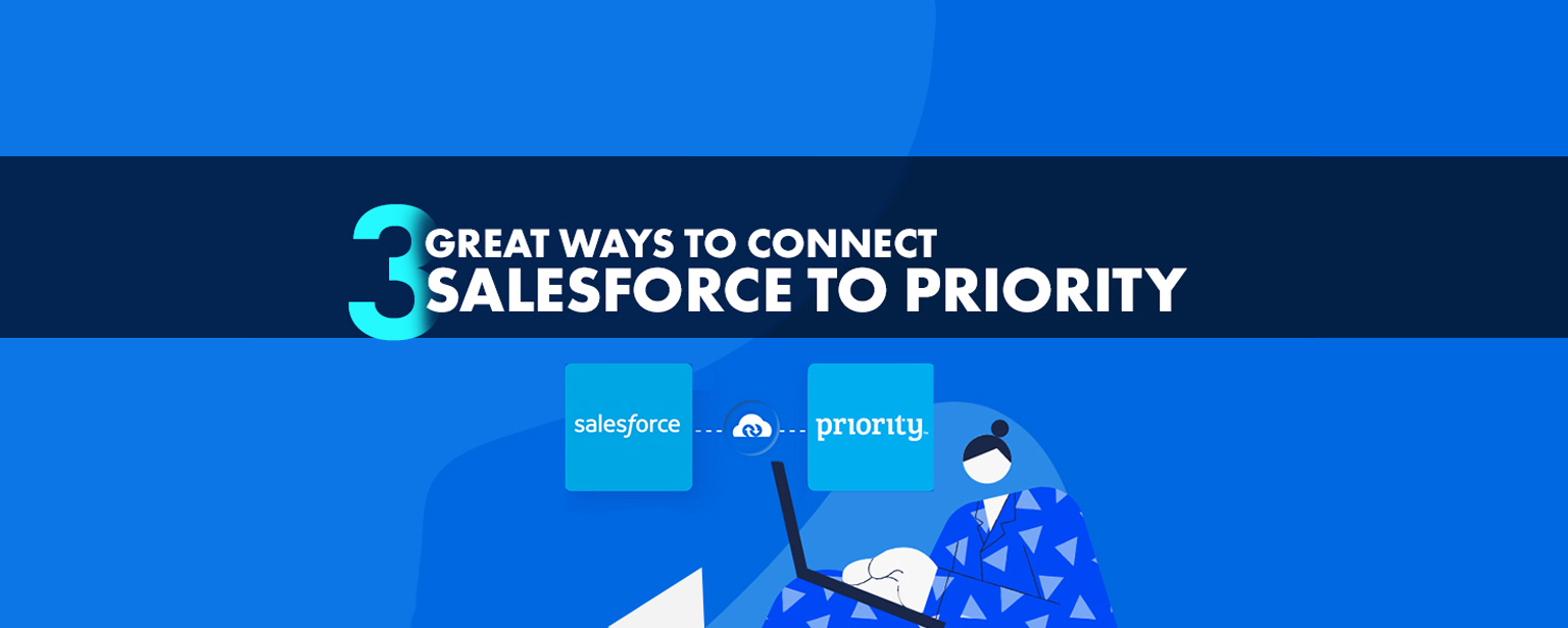 Connect Priority ERP and Salesforce CRM via APPSeCONNECT