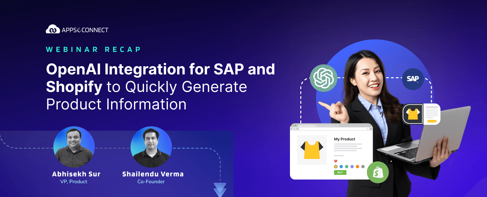OpenAI Integration for SAP and Shopify to Quickly Generate Product Information