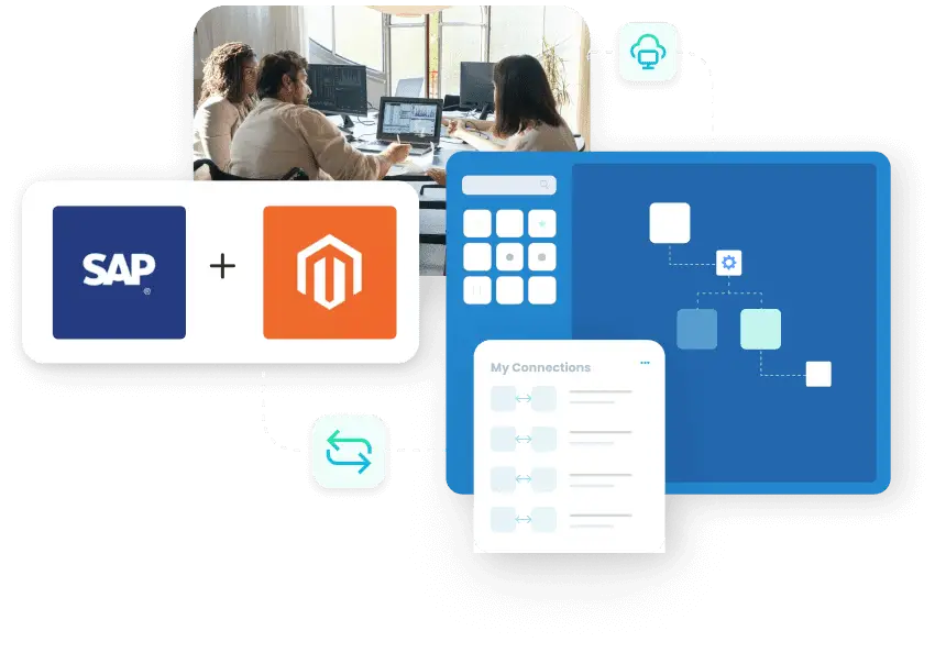 SAP ERP and Magento Integration hero image