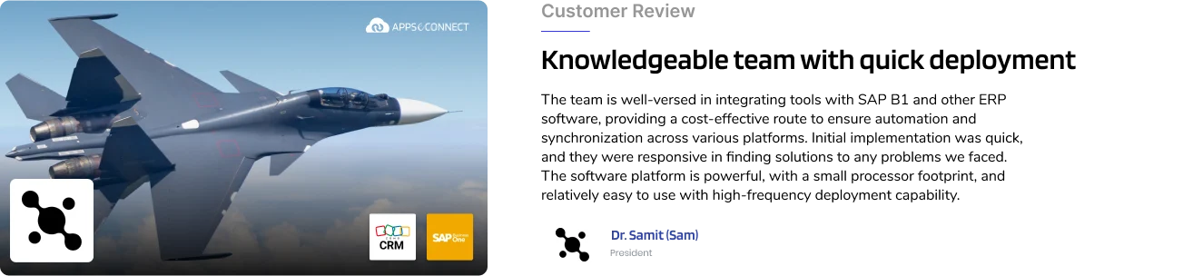 Customer review 1
