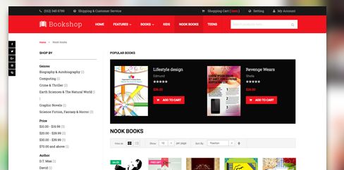 Ub-bookshop-magento-theme