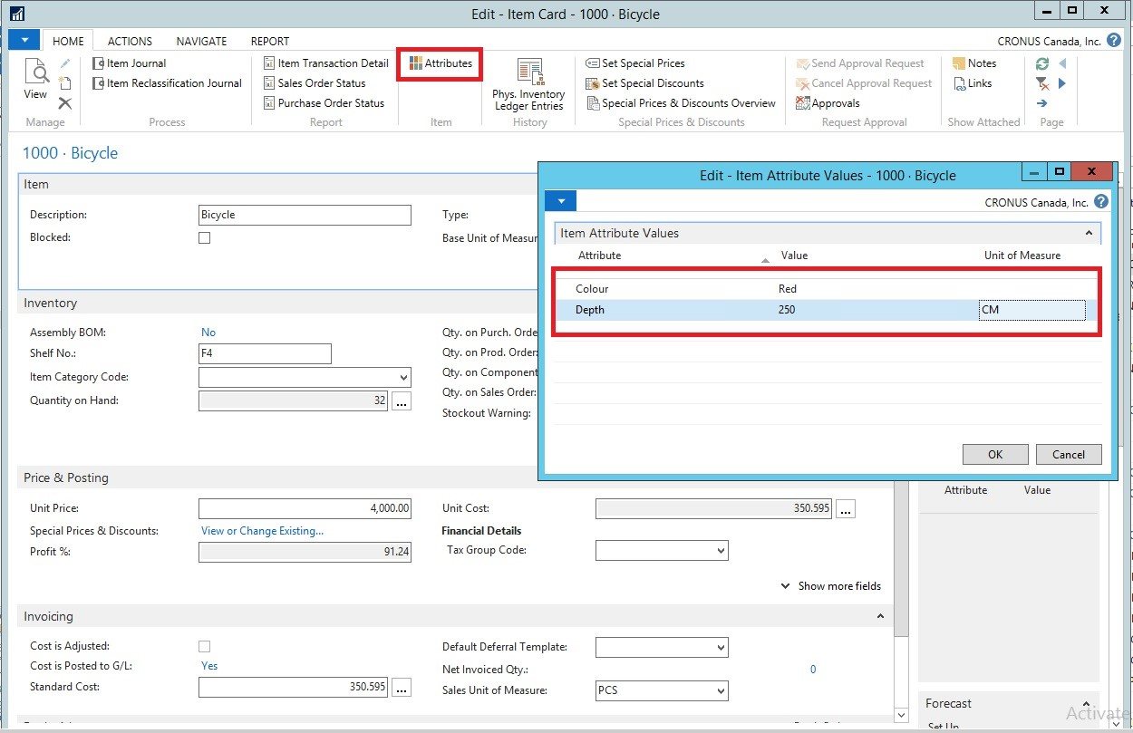 edit-item-attribute-in-dynamics-nav-2017