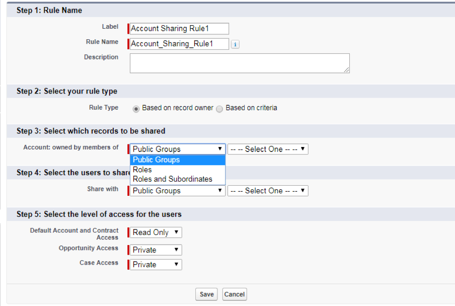 Account-Sharing-Rule-salesforce