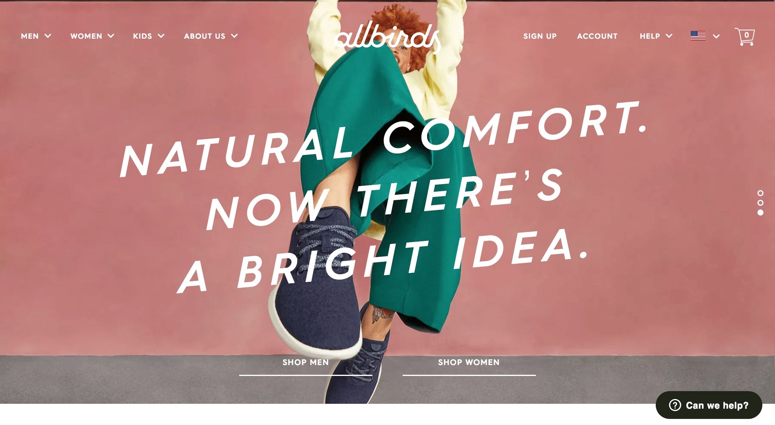 all-birds-shopify-website