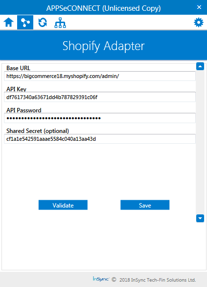 APPSeCONNECT-Agent-Shopify-Adapter