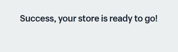 shopify-development-store-ready