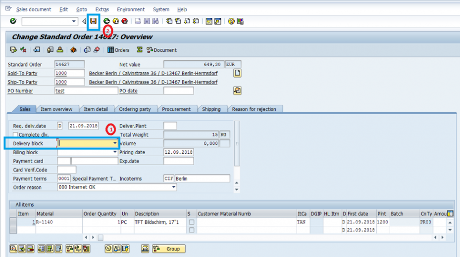 How to Create Custom Delivery Block in SAP? APPSeCONNECT