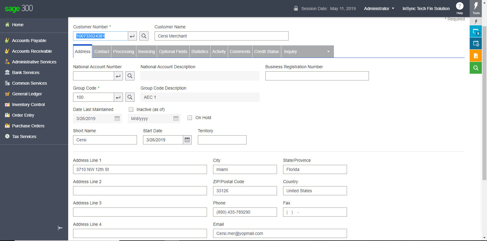 sage-300-email-ar-customer