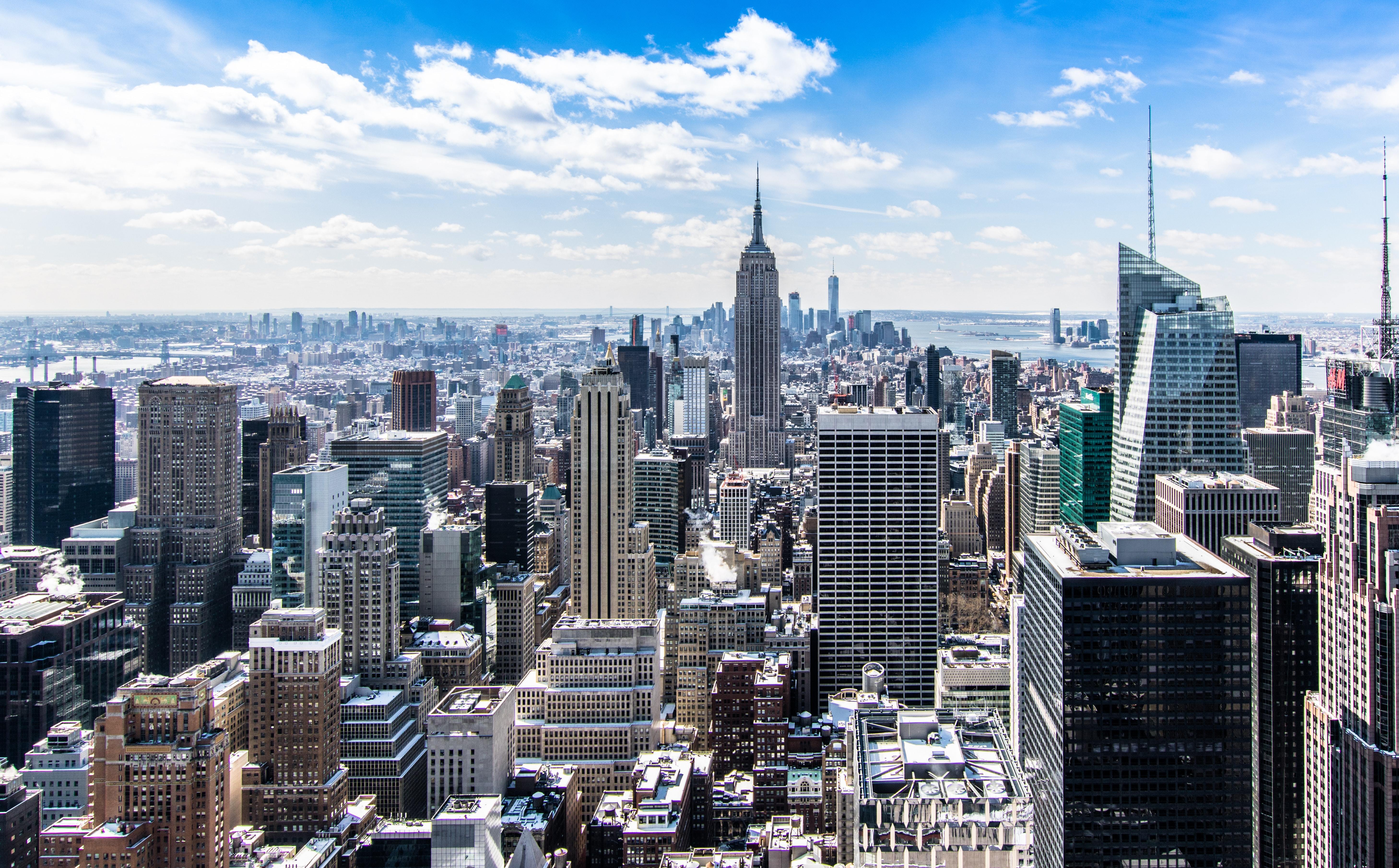 aerial-architecture-blue-sky-466685