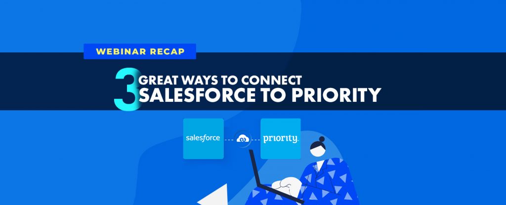 Connect Priority ERP and Salesforce CRM via APPSeCONNECT