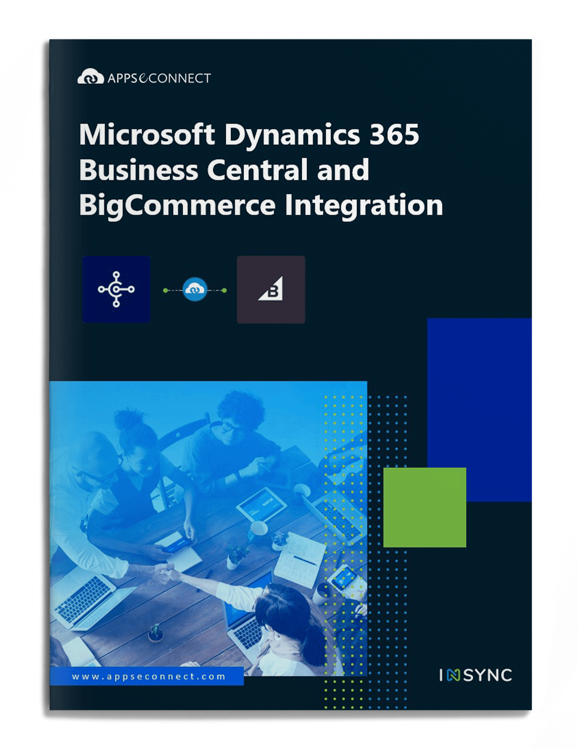 Microsoft Dynamics 365 Business Central and BigCommerce brochure cover