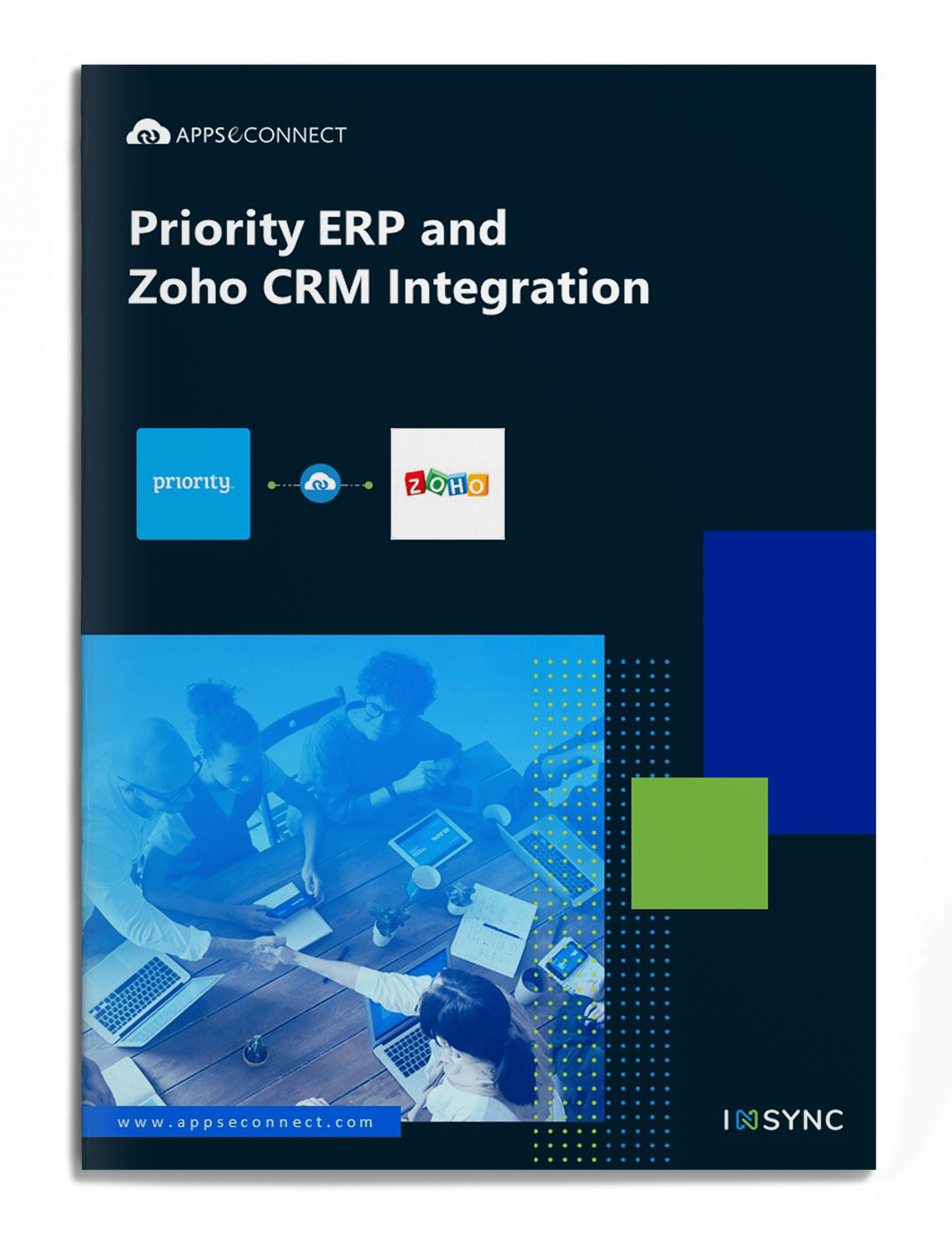 Priority ERP and Zoho CRM Integration brochure_cover