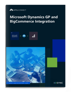APPSeCONNECT microsoft-dynamics-GP-bigcommerce-integration-brochure-cover
