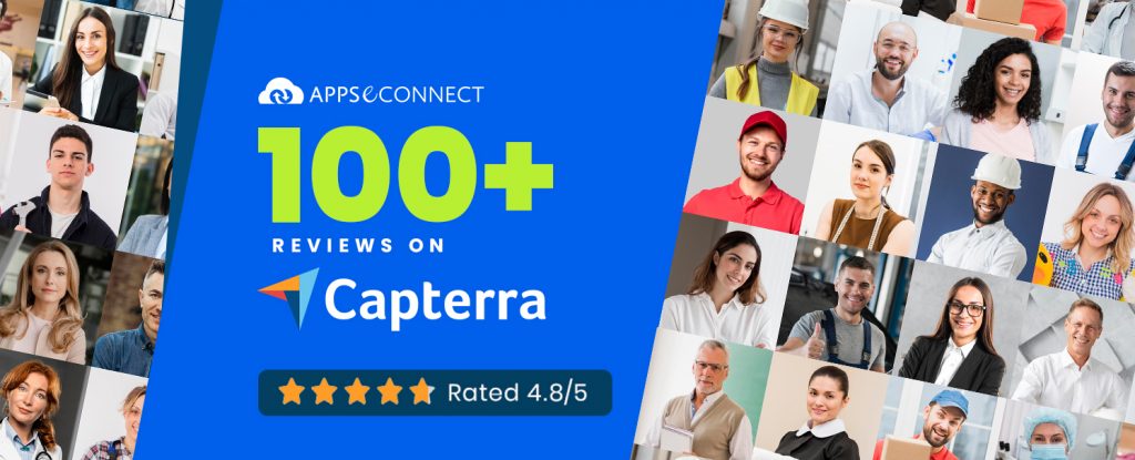 Top Integration Software - APPSeCONNECT Crosses 100 Reviews on Capterra