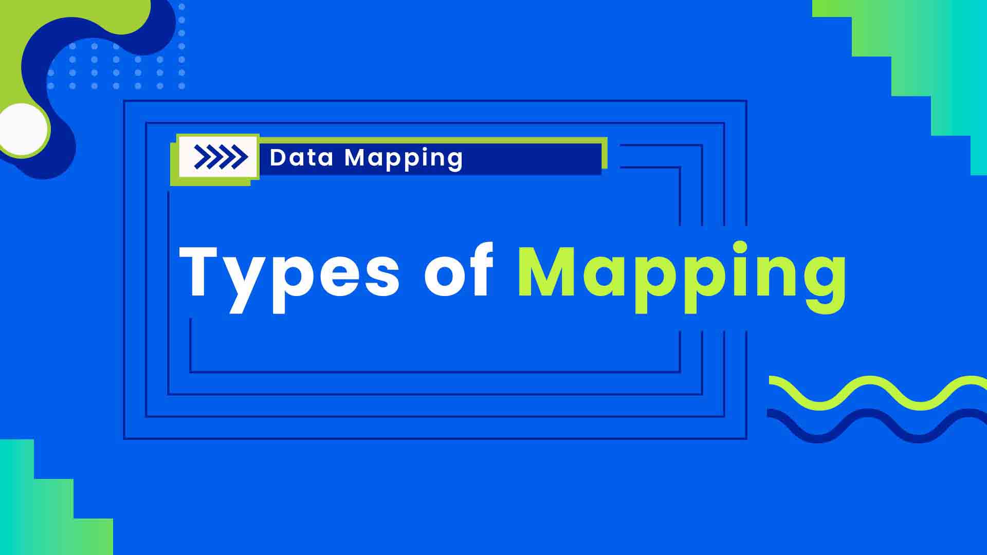 3. Types of Mapping