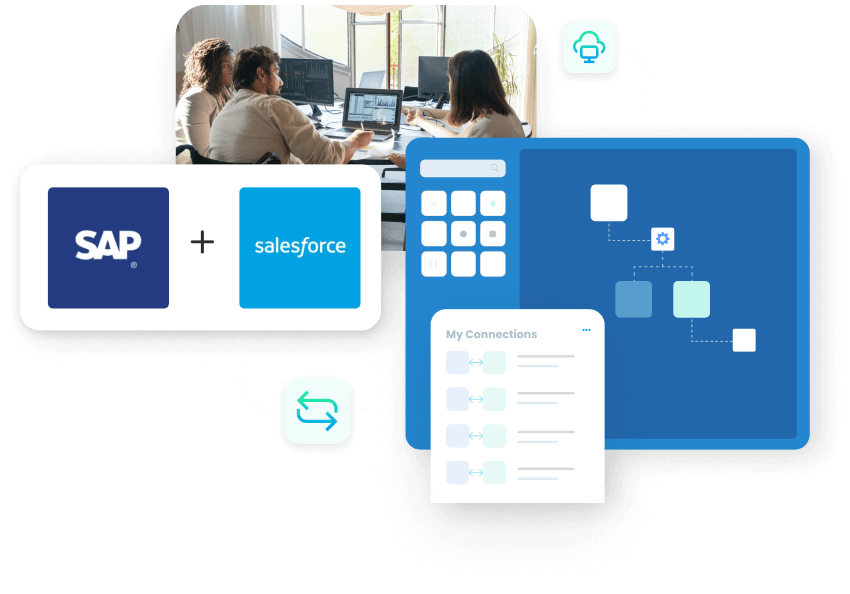 SAP ERP and Salesforce Integration hero image