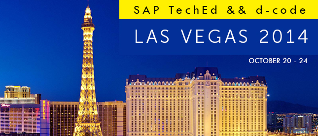 SAP TechEd & d-code in Las Vegas