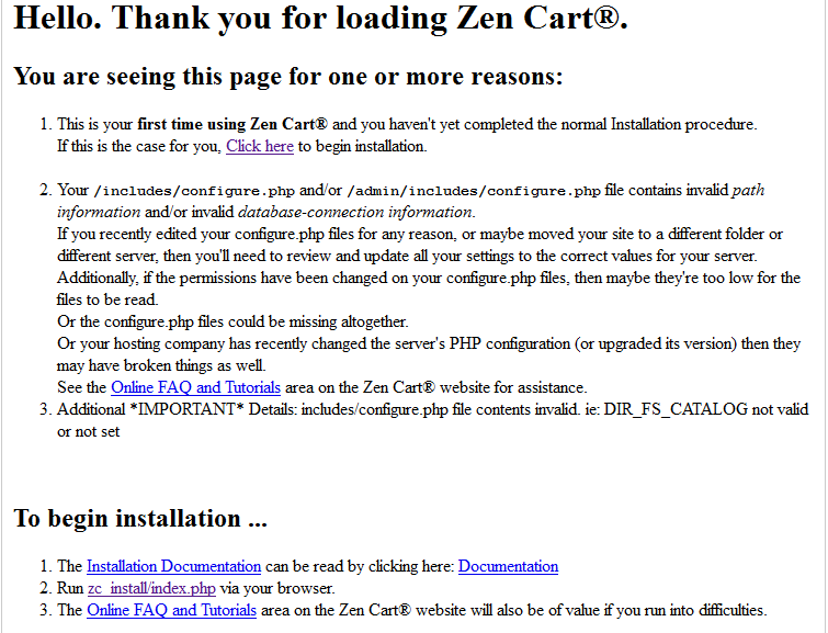 How to install ZenCart on WAMP server localhost