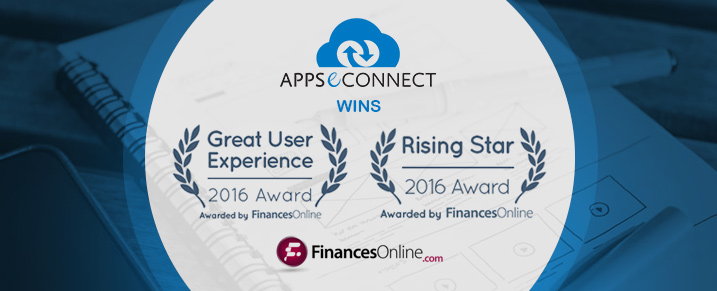 APPSeCONNECT Wins Great User Experience and Rising Star Awards