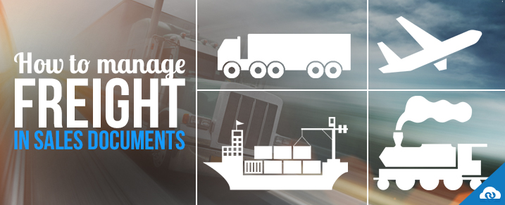 How to manage Freight in Sales Documents