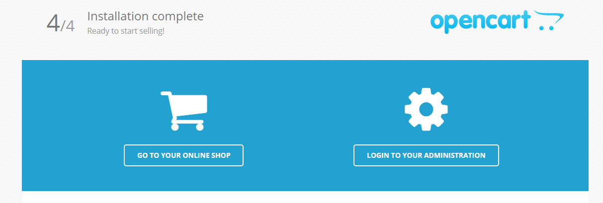 Opencart Installation