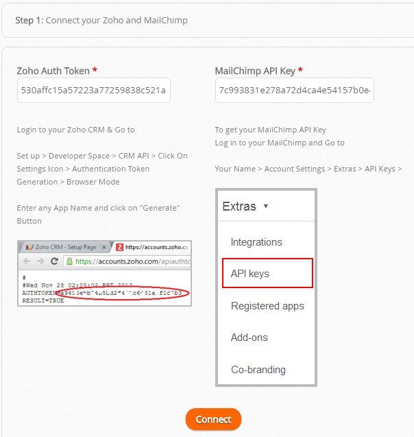 Sync your Zoho CRM Leads to MailChimp 3