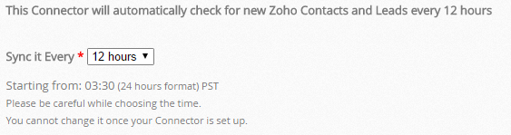 Sync your Zoho CRM Leads to MailChimp 9