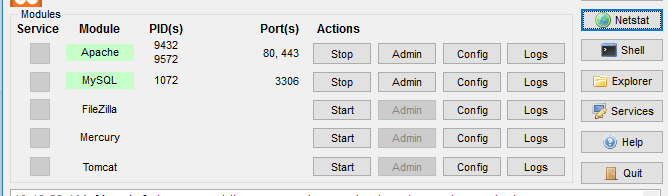 Opencart XAMPP Module Service