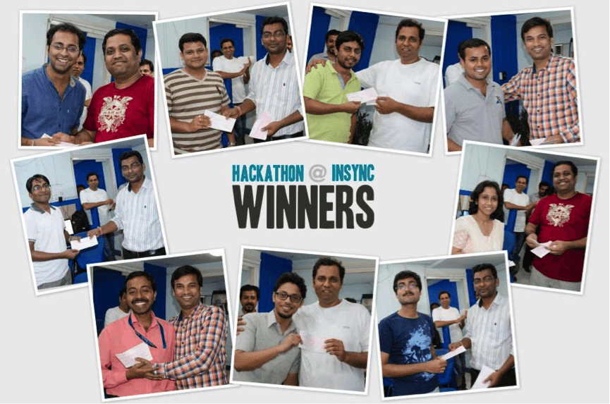 Hackathon 1 winners at Insync