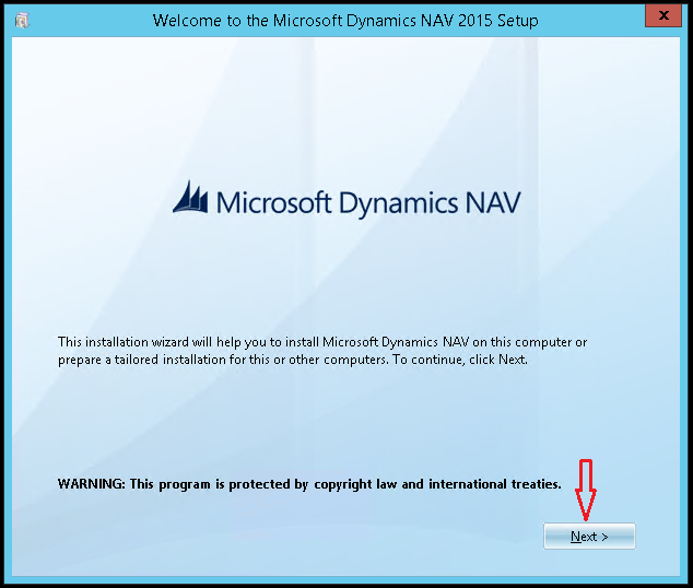 nav 2015 installation setup