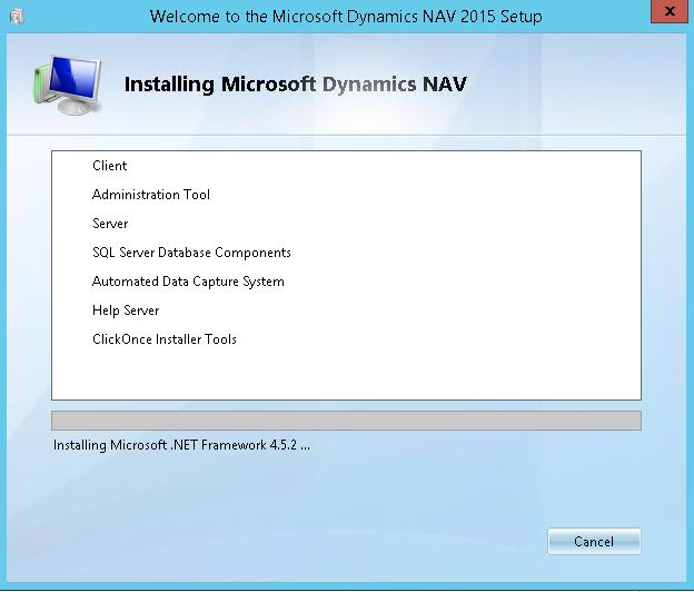 nav 2015 installng setup