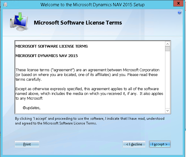 nav 2015 license terms