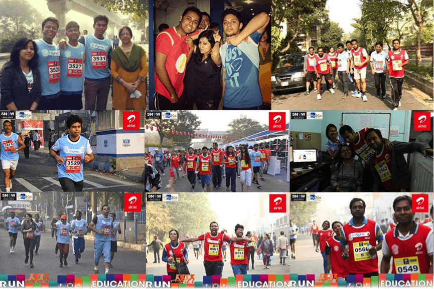 Airtel run for education InSync